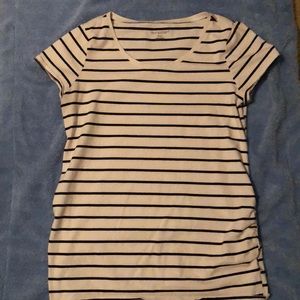 Striped maternity top